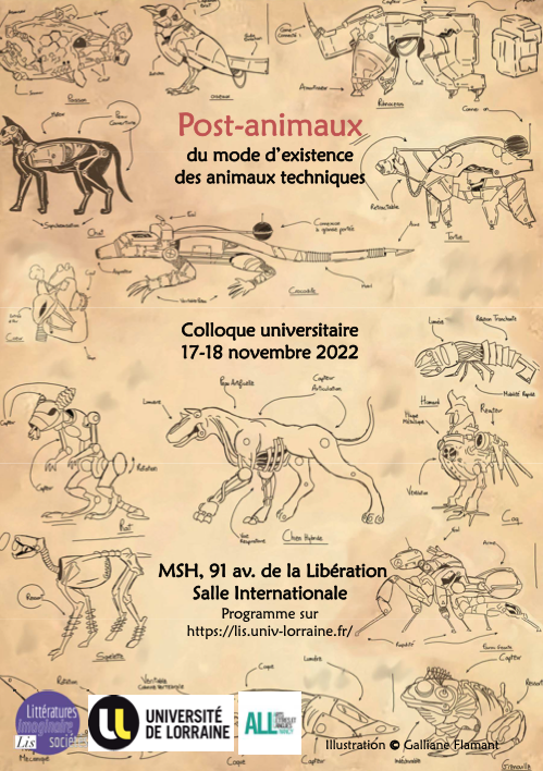 Colloque - Post-Animaux - visuel