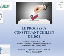 Conférence - Le Processus Constituant Chilien - visuel