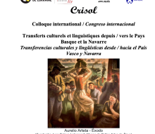 Colloque Transferts Culturels depuis/vers le Pays Basque et la Navarre